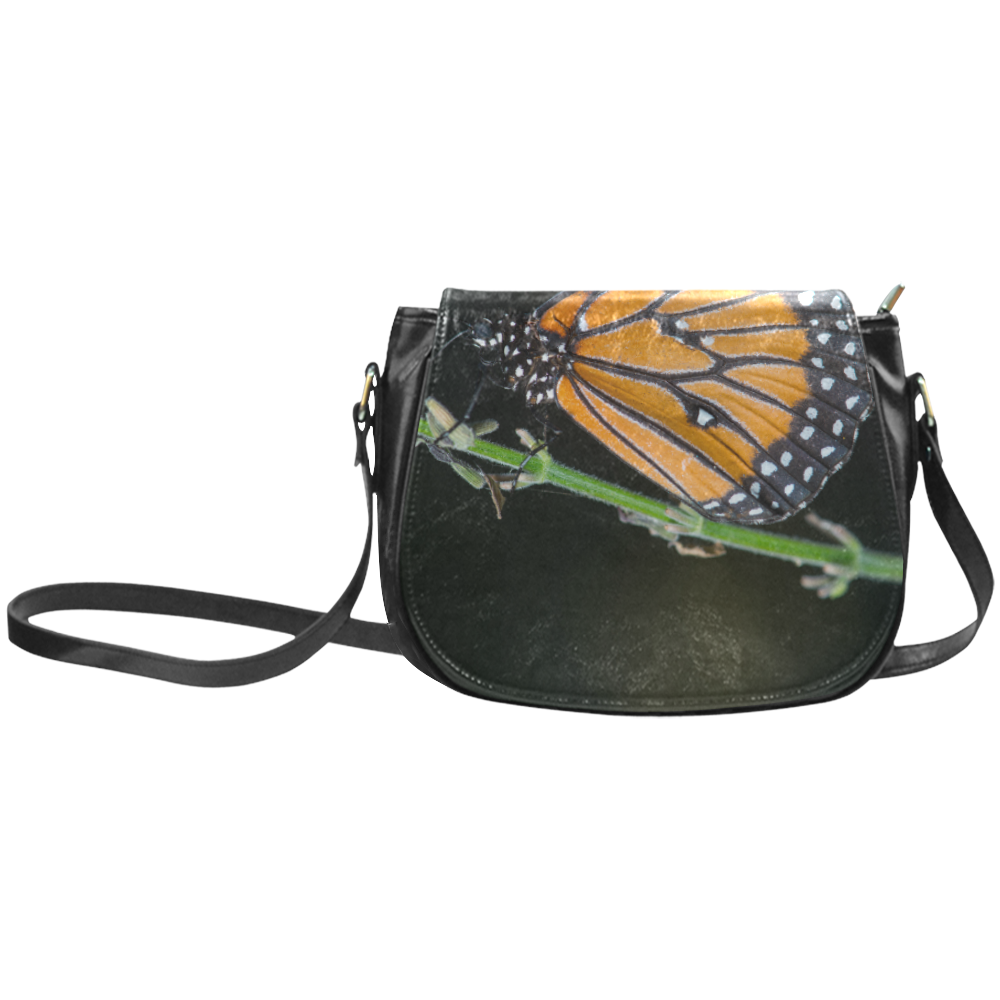 Monarch Butterfly Classic Saddle Bag/Large (Model 1648)