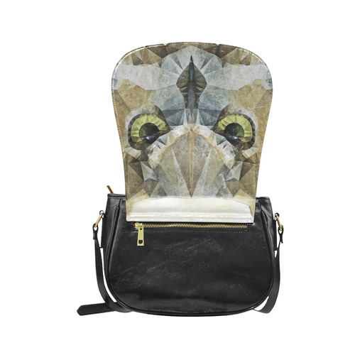 polygon owl Classic Saddle Bag/Small (Model 1648)