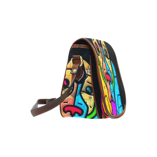 Simply love by Popart Lover Saddle Bag/Small (Model 1649) Full Customization