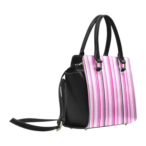 Pink Glamour Classic Shoulder Handbag (Model 1653)