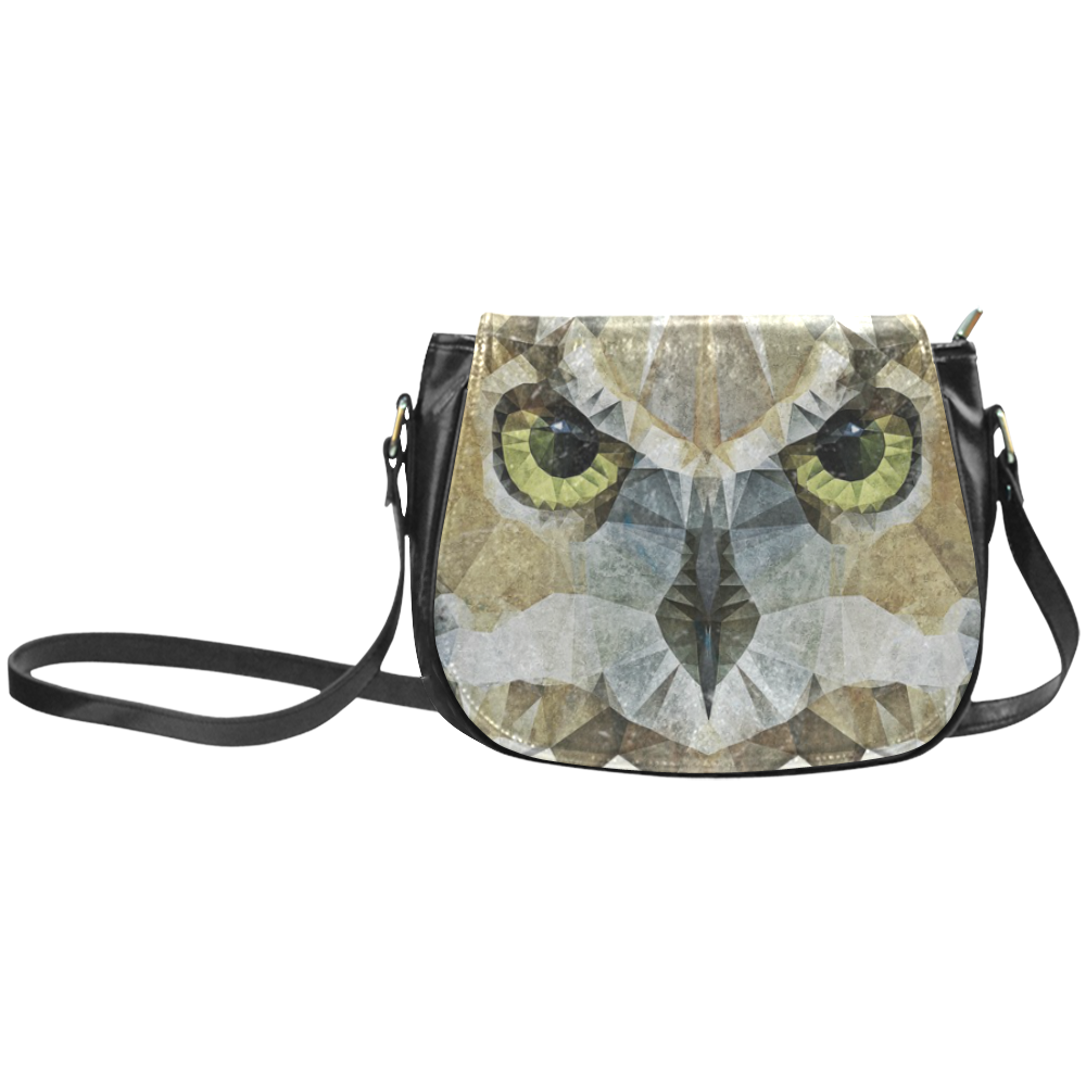 polygon owl Classic Saddle Bag/Small (Model 1648)