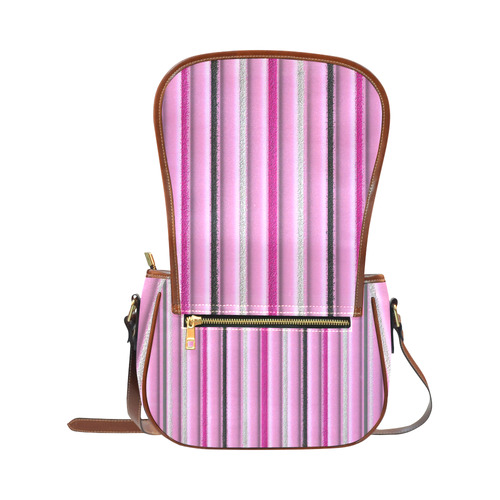 Pink Glamour Saddle Bag/Large (Model 1649)