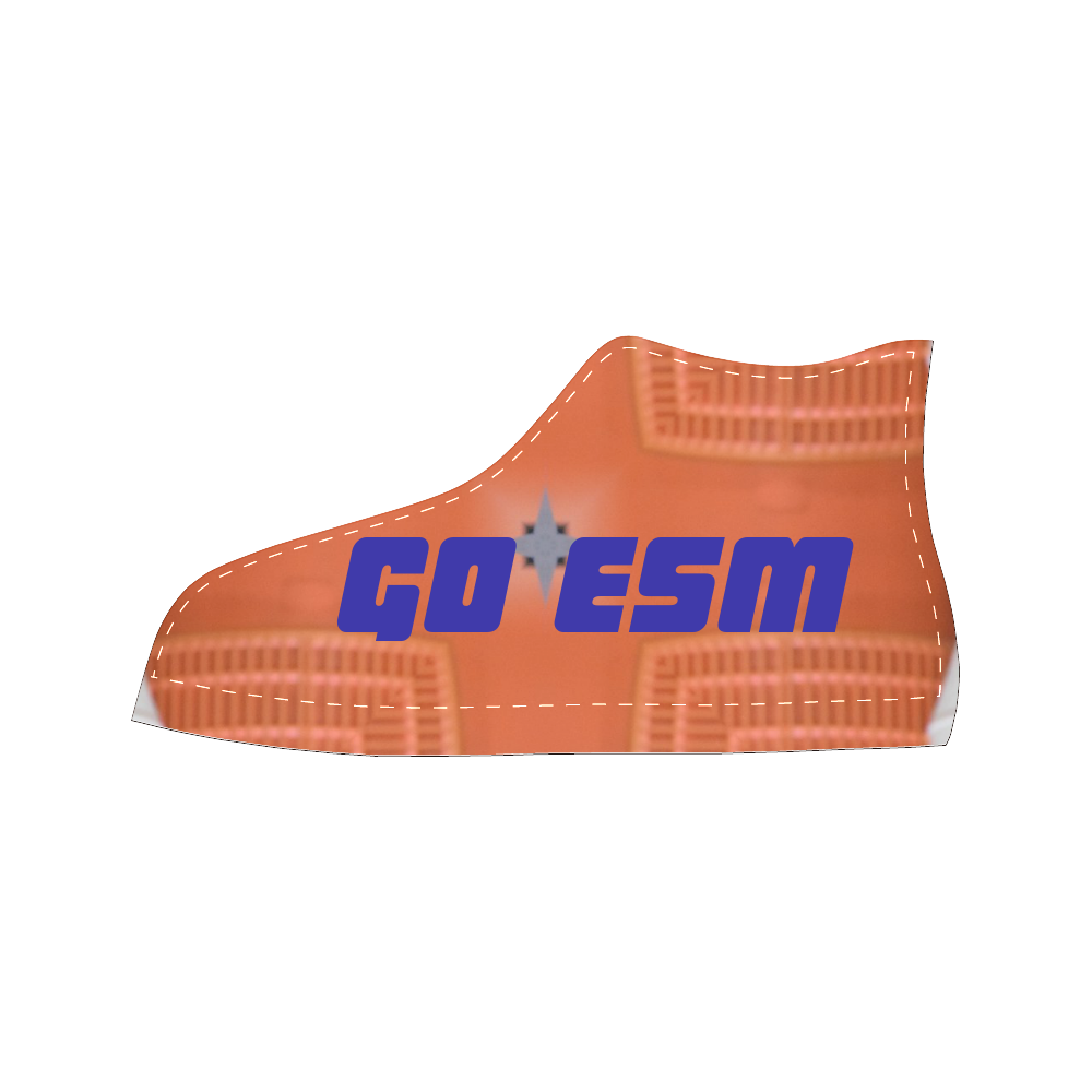 Go ESM! 2 Men’s Classic High Top Canvas Shoes /Large Size (Model 017)