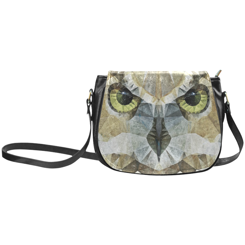 polygon owl Classic Saddle Bag/Large (Model 1648)