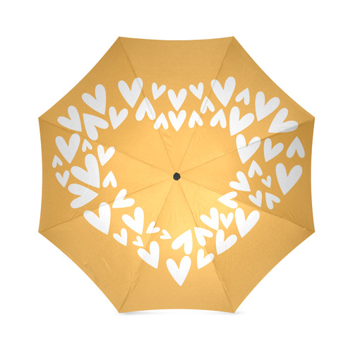 love in yellow Foldable Umbrella (Model U01)