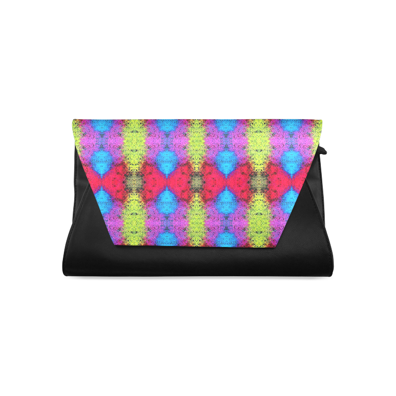 Colorful Painting Goa Pattern Clutch Bag (Model 1630)
