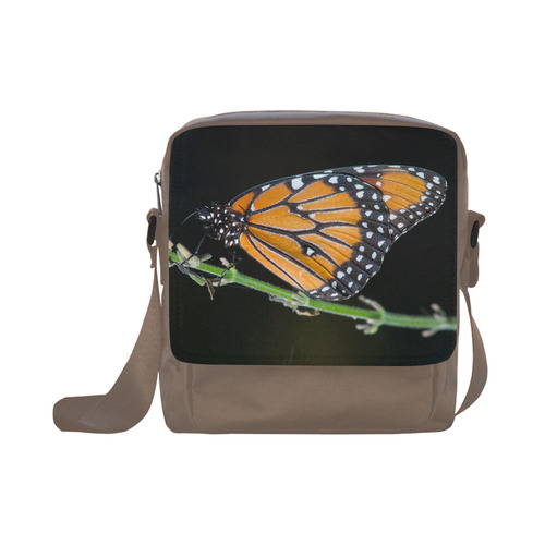Monarch Butterfly Crossbody Nylon Bags (Model 1633)