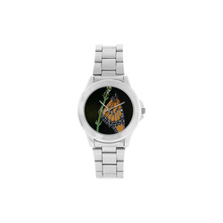 Monarch Butterfly Unisex Stainless Steel Watch(Model 103)