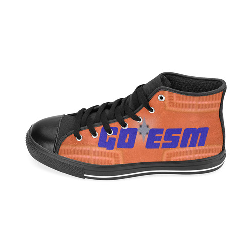 Go ESM! 2 Men’s Classic High Top Canvas Shoes /Large Size (Model 017)