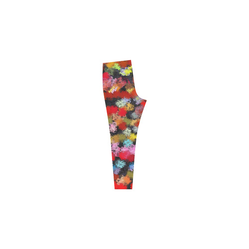 Colorful paint strokes Cassandra Women's Leggings (Model L01)