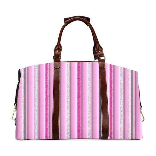 Pink Glamour Classic Travel Bag (Model 1643)