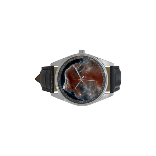 NASA: Horsehead Nebula Stars Outerspace Men's Casual Leather Strap Watch(Model 211)