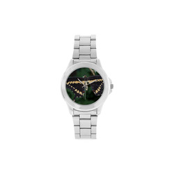 Giant Swallowtail Butterfly Unisex Stainless Steel Watch(Model 103)