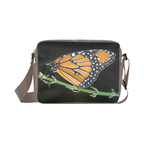 Monarch Butterfly Classic Cross-body Nylon Bags (Model 1632)