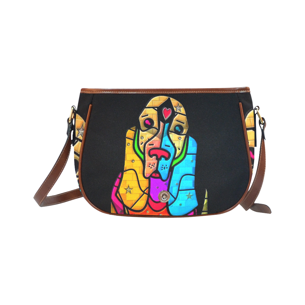 Simply love by Popart Lover Saddle Bag/Large (Model 1649)