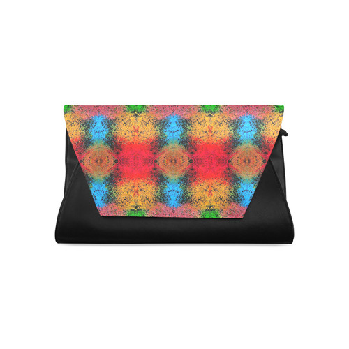 Colorful Goa Tapestry Painting Clutch Bag (Model 1630)