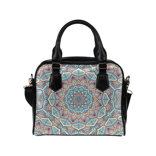 Beautiful Mandala Design Shoulder Handbag (Model 1634)