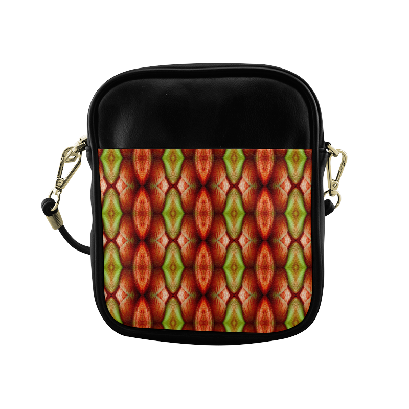 Melons Pattern Abstract Sling Bag (Model 1627)