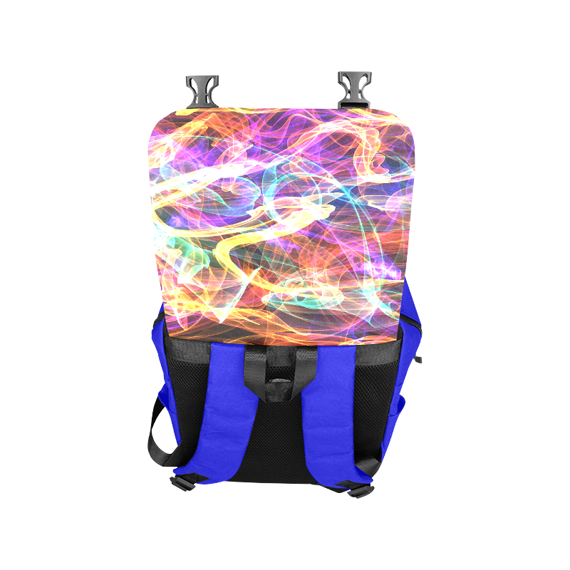 Flames Rainbow by Martina Webster Casual Shoulders Backpack (Model 1623)