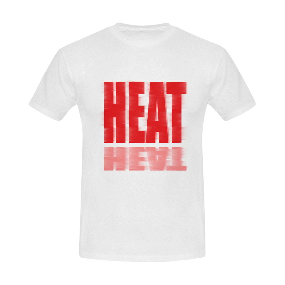 Searing heat with refection Men's Slim Fit T-shirt (Model T13)
