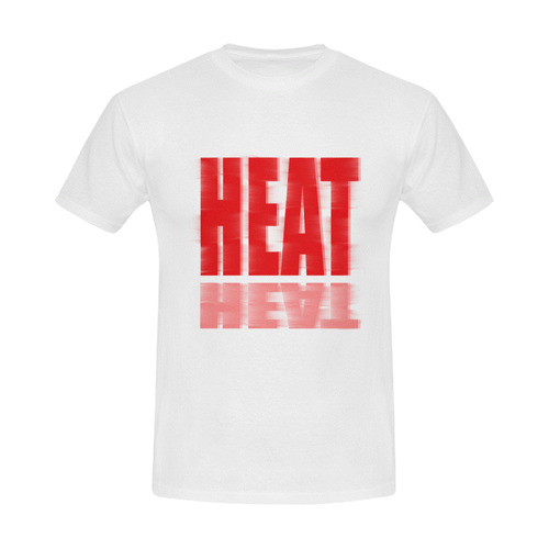 Searing heat with refection Men's Slim Fit T-shirt (Model T13)