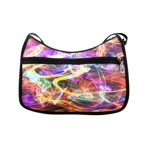 Flames Rainbow by Martina Webster Crossbody Bags (Model 1616)