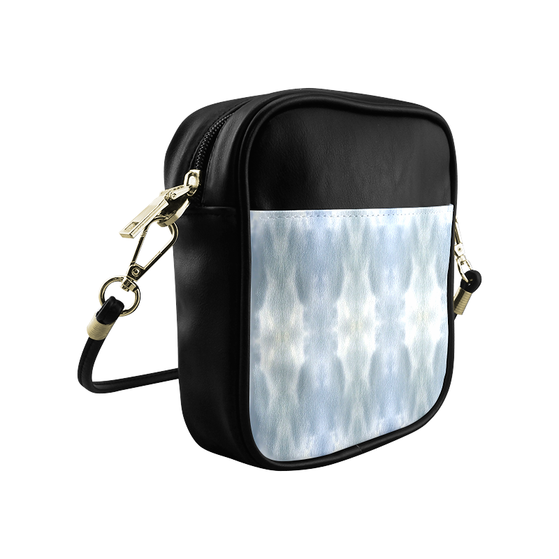 Ice Crystals Abstract Pattern Sling Bag (Model 1627)