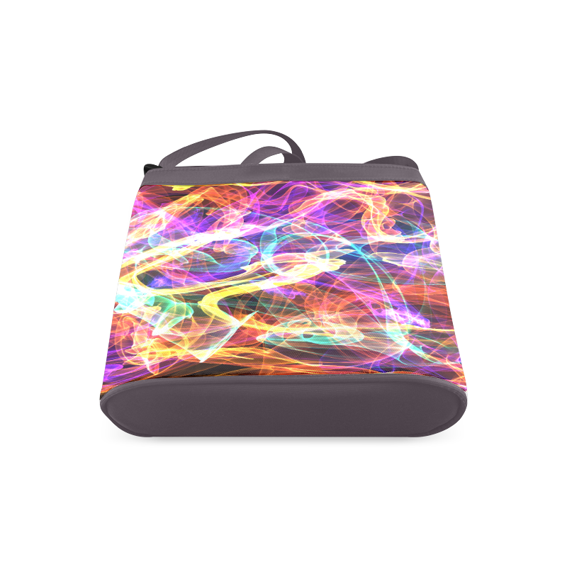 Flames Rainbow by Martina Webster Crossbody Bags (Model 1613)