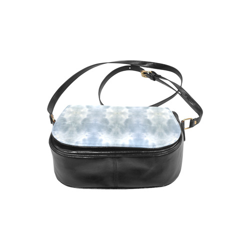 Ice Crystals Abstract Pattern Classic Saddle Bag/Small (Model 1648)