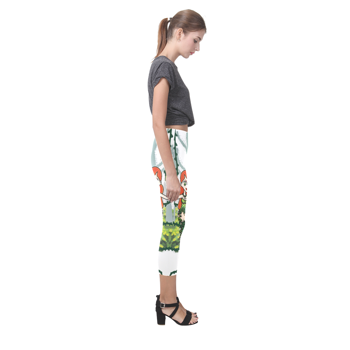 Poison Ivy Capri Legging (Model L02)