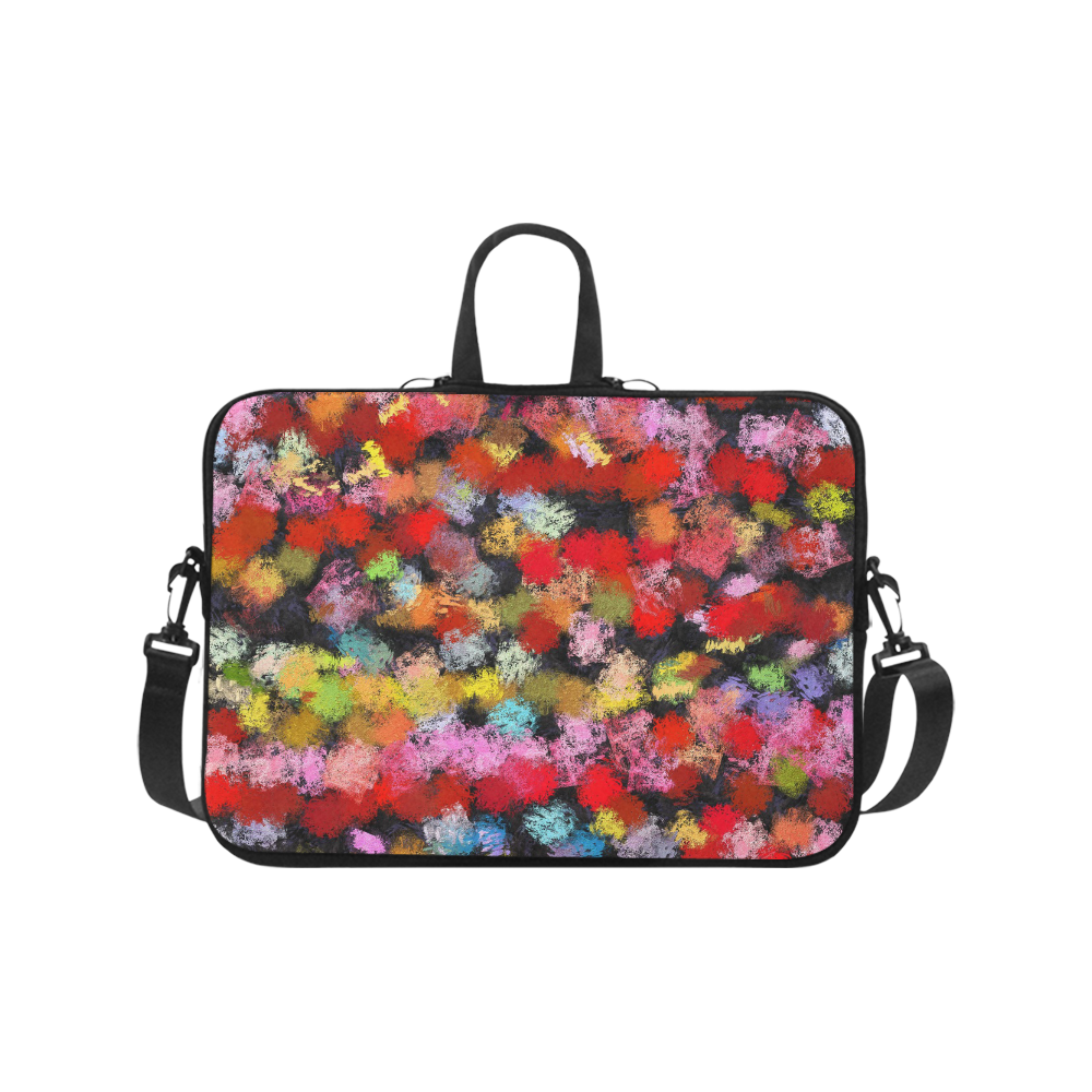 Colorful paint strokes Laptop Handbags 17"