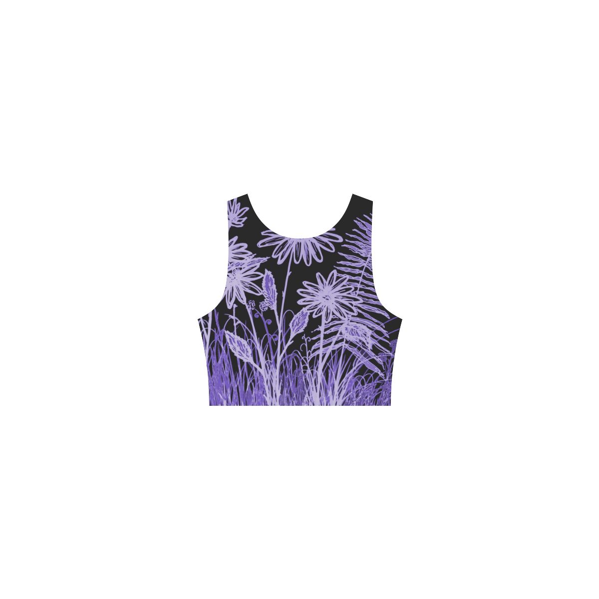 Purple Daisy Atalanta Casual Sundress(Model D04)