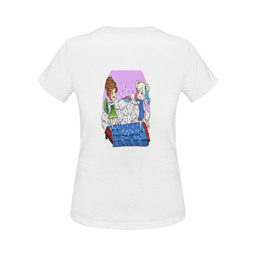 Slumber party time Women's Classic T-Shirt (Model T17）