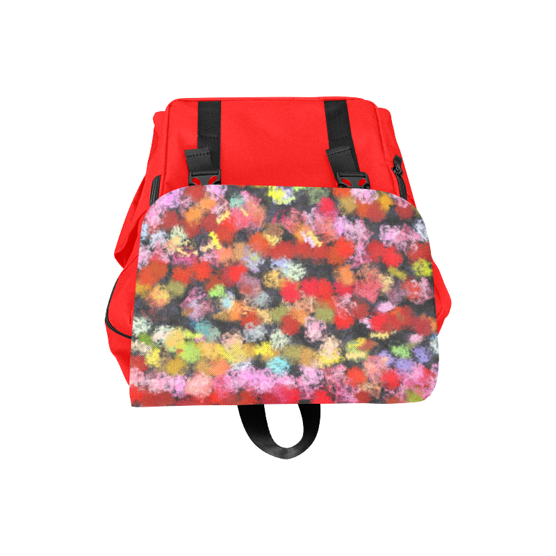 Colorful paint strokes Casual Shoulders Backpack (Model 1623)