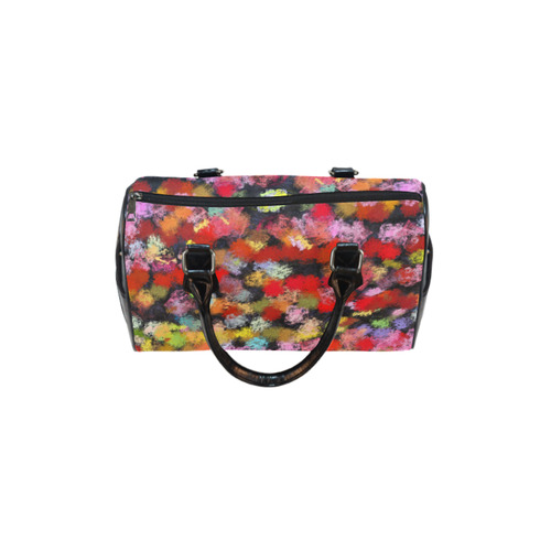 Colorful paint strokes Boston Handbag (Model 1621)