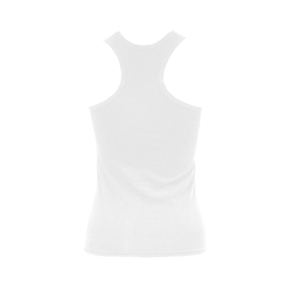 Searing heat with reflection Women's Shoulder-Free Tank Top (Model T35)