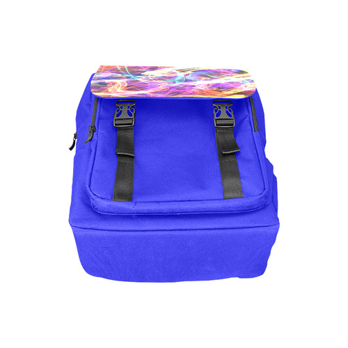Flames Rainbow by Martina Webster Casual Shoulders Backpack (Model 1623)