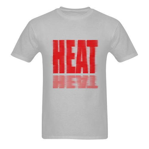 Searing heat with refection Men's T-Shirt in USA Size (Two Sides Printing)