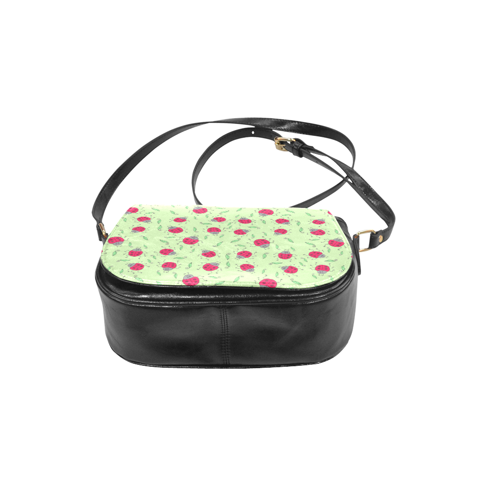 Leaves and Ladybirds Classic Saddle Bag/Small (Model 1648)