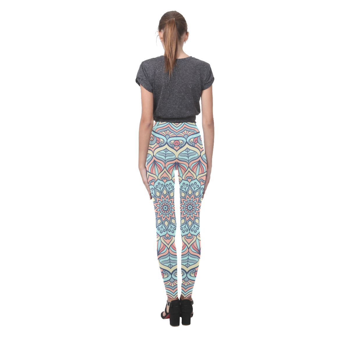 Beautiful Mandala Design Cassandra Women's Leggings (Model L01)