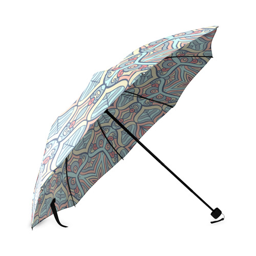 Beautiful Mandala Design Foldable Umbrella (Model U01)