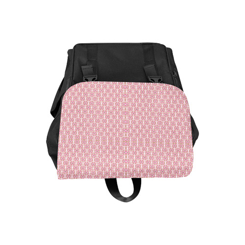 Retro Pink and Brown Pattern Casual Shoulders Backpack (Model 1623)