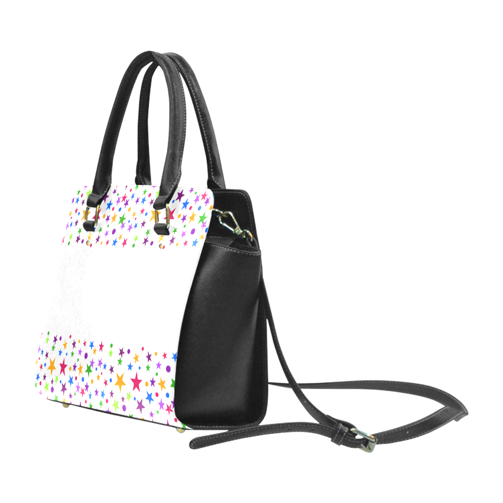 Colorful stars Classic Shoulder Handbag (Model 1653)