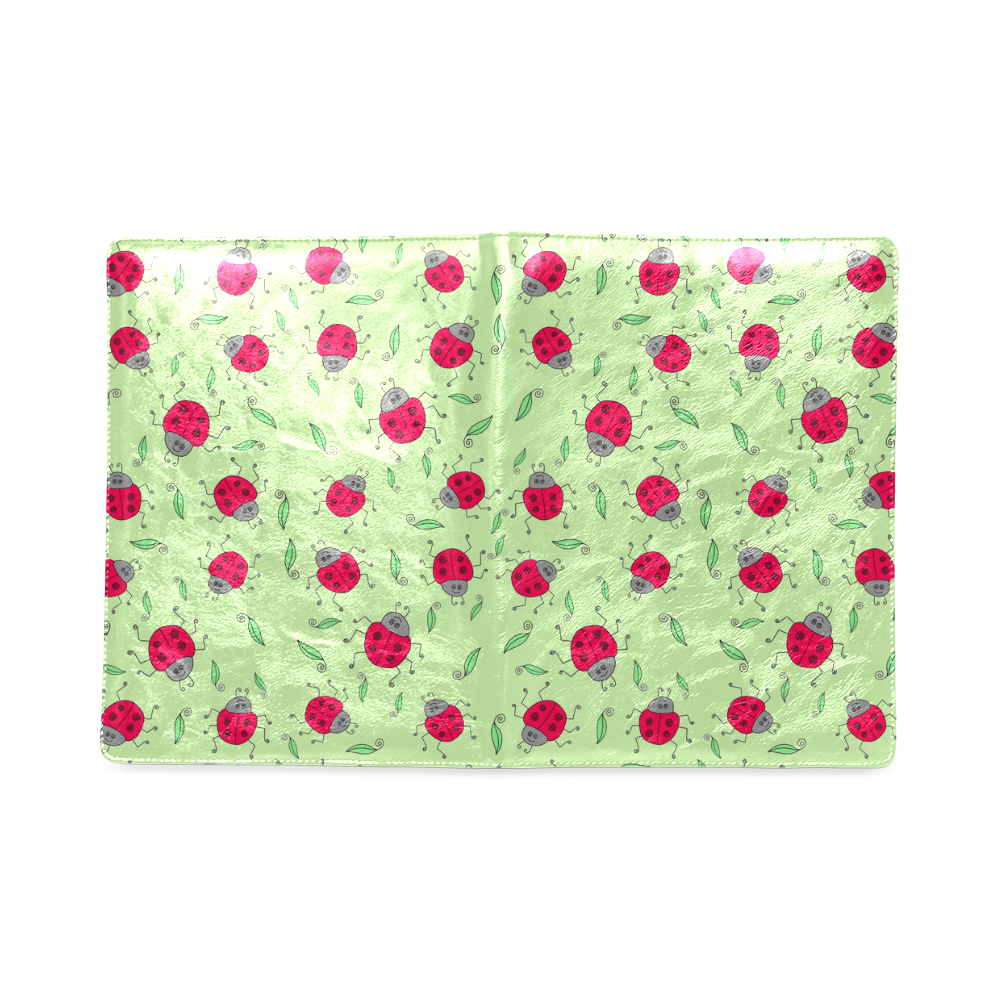 Leaves and Ladybirds Custom NoteBook B5