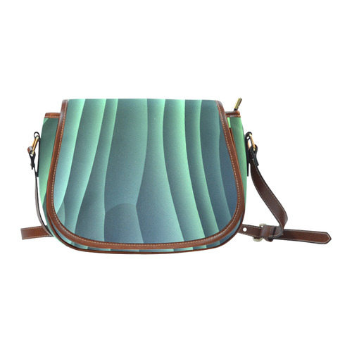 Dunes - Green Saddle Bag/Large (Model 1649)