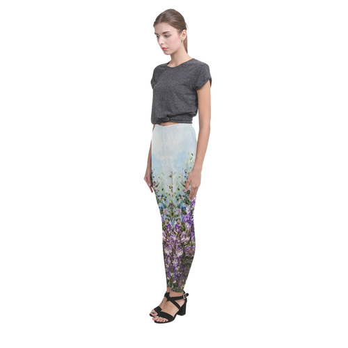 Blue Garden Cassandra Women's Leggings (Model L01)