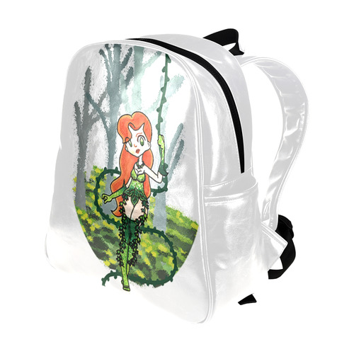 Poison Ivy Multi-Pockets Backpack (Model 1636)