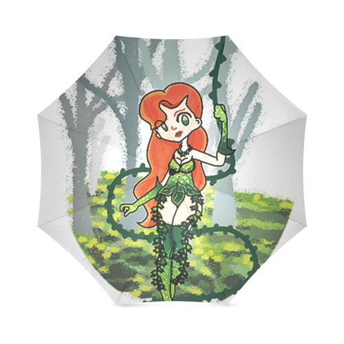 Poison Ivy Foldable Umbrella (Model U01)