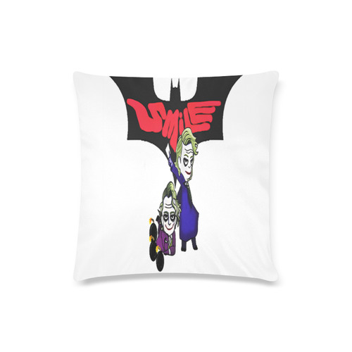 The Joker/Mistah J Custom Zippered Pillow Case 16"x16"(Twin Sides)