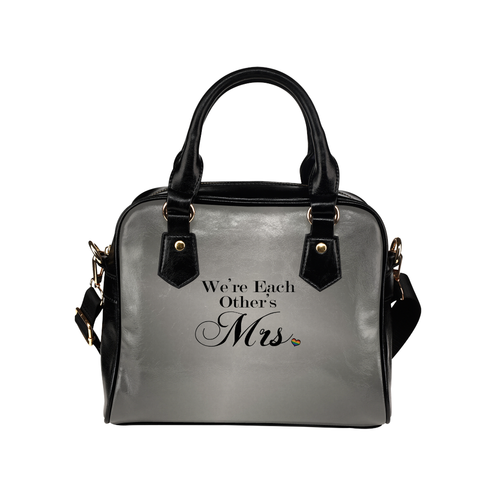 We're Each Other's Mrs. Shoulder Handbag (Model 1634)